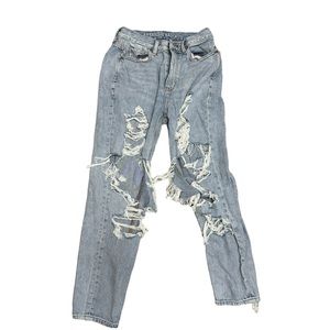 American Eagle Ripped Jeans- Size 4 Regular